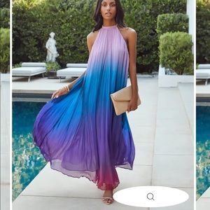 VICI ombré halter dress